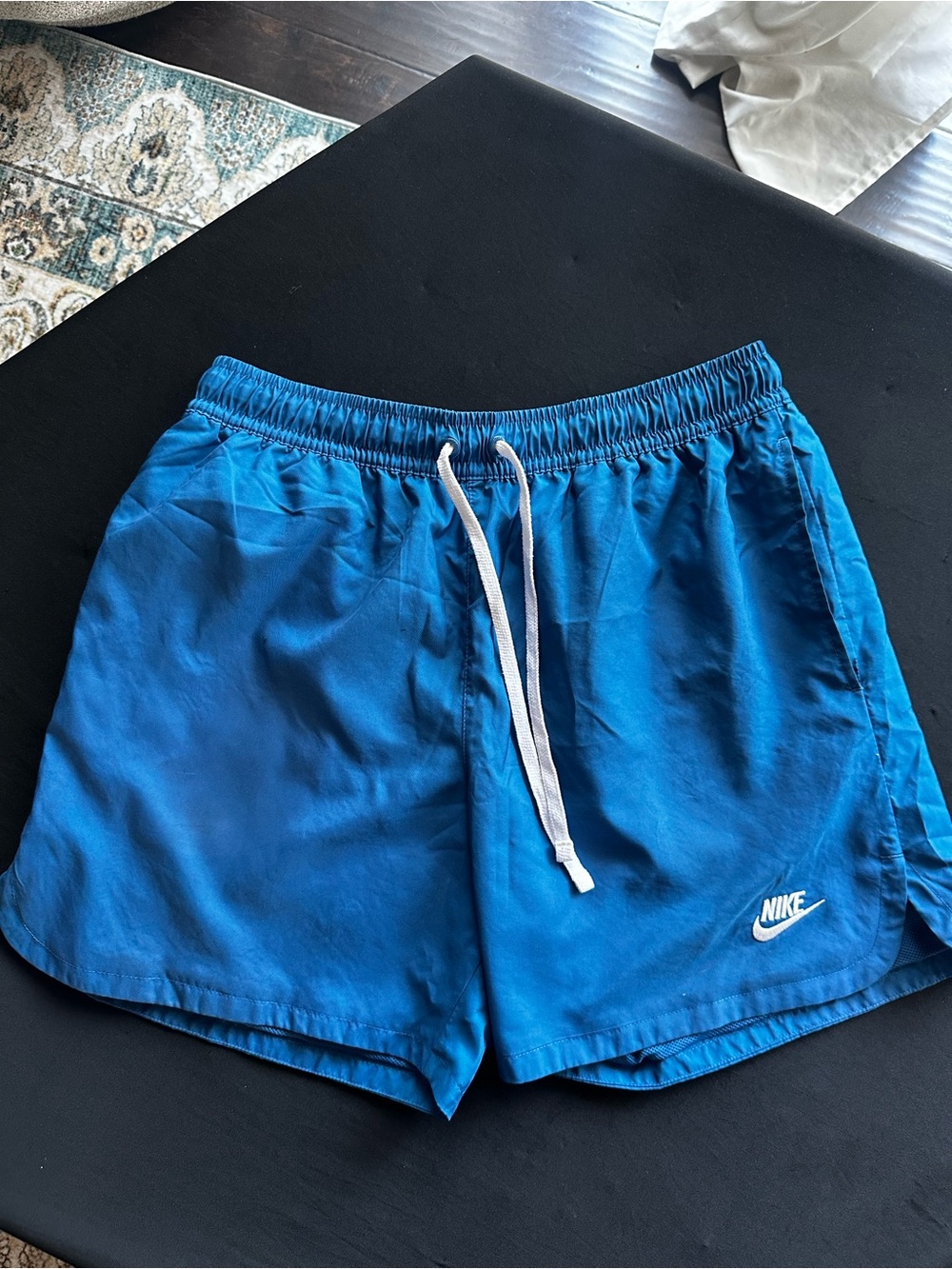 Nike Men's Vibrant Blue Swim Trunks